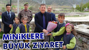 Miniklere büyük ziyaret
