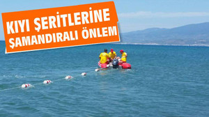 KIYI ŞERİTLERİNE ŞAMANDIRALI ÖNLEM