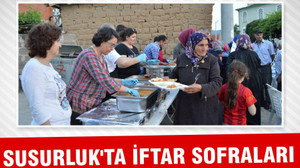 SUSURLUK’TA İFTAR SOFRALARI