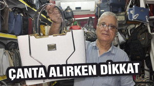 ÇANTA ALIRKEN DİKKAT!