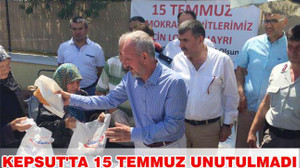Kepsut'ta 15 Temmuz unutulmadı