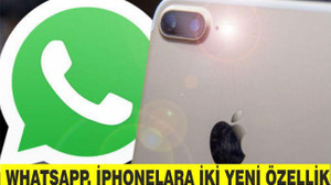WhatsApp, iPhone’lara İki Yeni Özellik