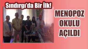 Sındırgı’da Menopoz Okulu Açıldı