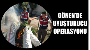 Gönen'de Uyuşturucu Operasyonu