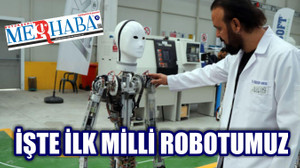 Milli İnsansı Robotun Seri Üretimine Başlandı