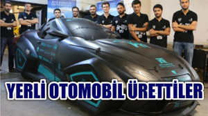 Üniversite Öğrencileri Elektrikli Yerli Otomobil Üretti
