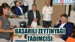 Vali Yazıcı'ya "Başarılı Zeytinyağı Tadımcısı" Belgesi