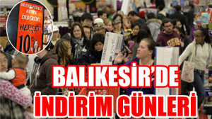 Balıkesir’de İndirim Günleri