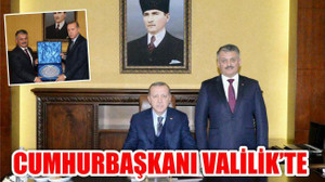 Cumhurbaşkanı Erdoğan Balıkesir Valiliğini ziyaret etti