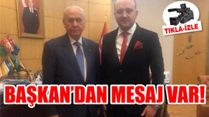 BAŞKAN ATEŞ'TEN ÜLKÜCÜ CAMİAYA MESAJ VAR