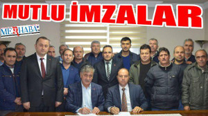 SAVAŞTEPE’DE MUTLU İMZALAR