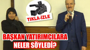 BAŞKAN YATIRIMCILARA NELER SÖYLEDİ?