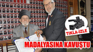 KORE GAZİSİ MADALYASINA KAVUŞTU