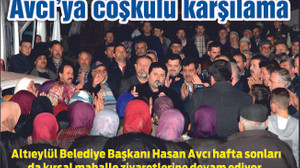 MİTİNG GİBİ KARŞILAMA
