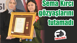MİLLETVEKİLİ SEMA KIRCI GÖZYAŞLARINI TUTAMADI