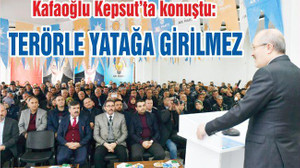 TERÖRLE YATAĞA GİRİLMEZ
