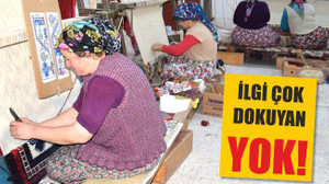 YAĞCIBEDİR HALISINI DOKUYANLAR AZALDI