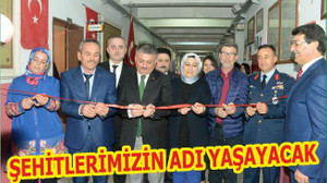 VALİ YAZICI: “ŞEHİTLERİMİZİN ADI YAŞATILACAK”