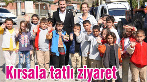 Kırsala tatlı ziyaret