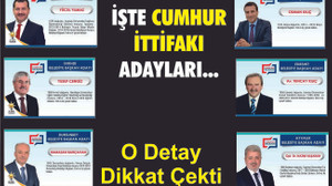 İŞTE CUMHUR İTTİFAKI ADAYLARI...