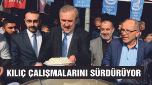 Kılıç çalışmalarını sürdürüyor