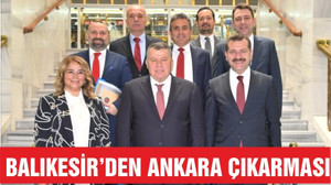 BÜYÜKŞEHİR'DEN ANKARA TEMASLARI