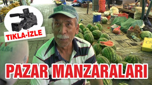 BALIKESİR'DEN PAZAR MANZARALARI