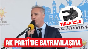 AK PARTİ'DE BAYRAMLAŞMA TÖRENİ