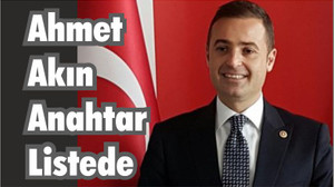 Ahmet Akın Anahtar Listede