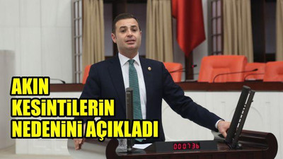 Akın kesintilerin nedenini açıkladı