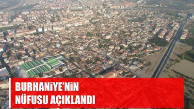Burhaniye'nin Nüfusu Açıklandı