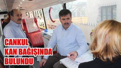 Cankul Kan Bağışında Bulundu