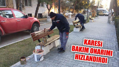 Karesi Bakım Onarımı Hızlandırdı