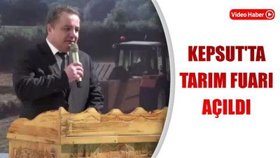 Kepsut'ta Tarım Fuarı Açıldı