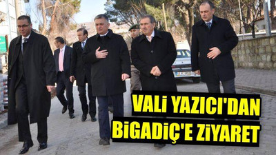 Vali Yazıcı'dan Bigadiç'e Ziyaret