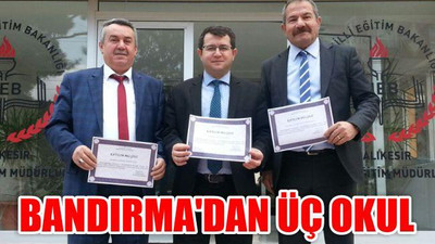 Bandırma'dan Üç Okul