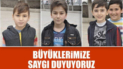 Büyüklerimize Saygı Duyuyoruz