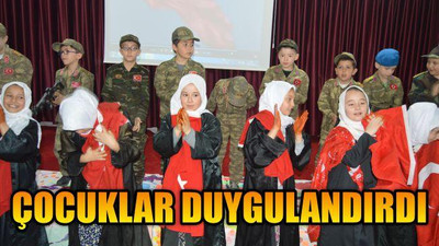 Çocuklar Duygulandırdı