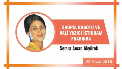 SHOPİA ROBOTU VE VALİ YAZICI İSTİHDAM FUAR’INDA…