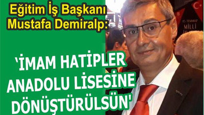 İMAM HATİPLER ANADOLU LİSESİ OLSUN