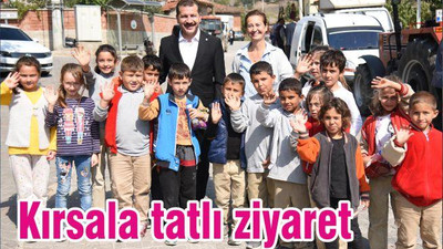 Kırsala tatlı ziyaret