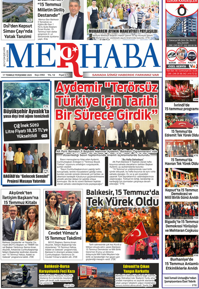 17 Temmuz 2025
