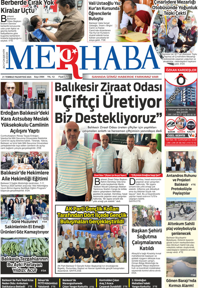 21 Temmuz 2025
