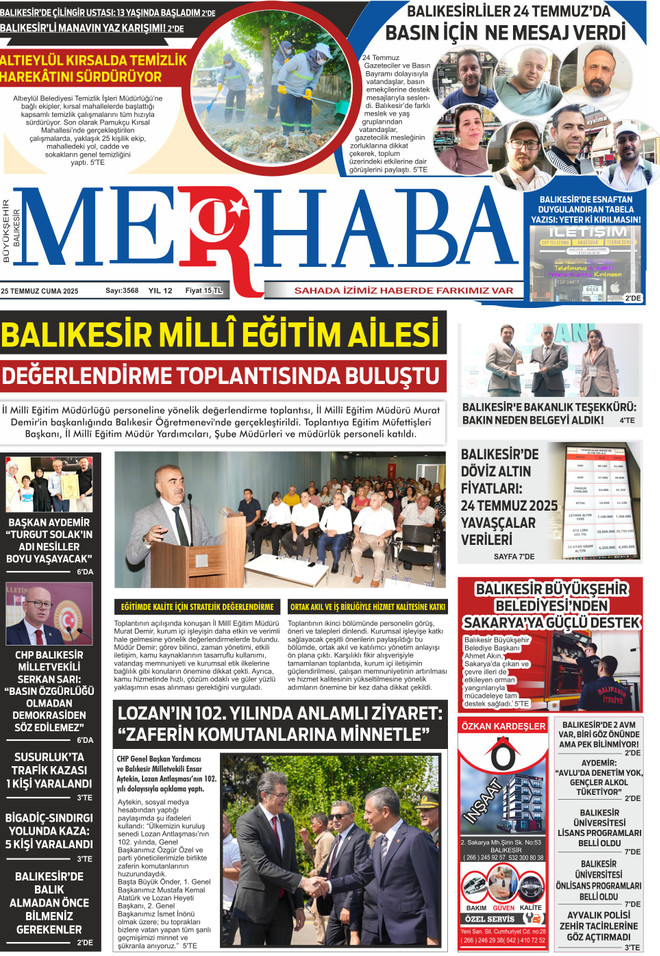 25 Temmuz 2025