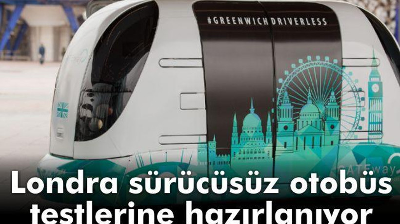 Londra sürücüsüz otobüs testlerine hazırlanıyor