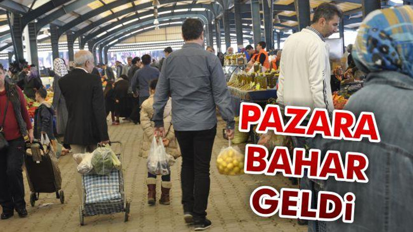 Pazara Bahar Geldi