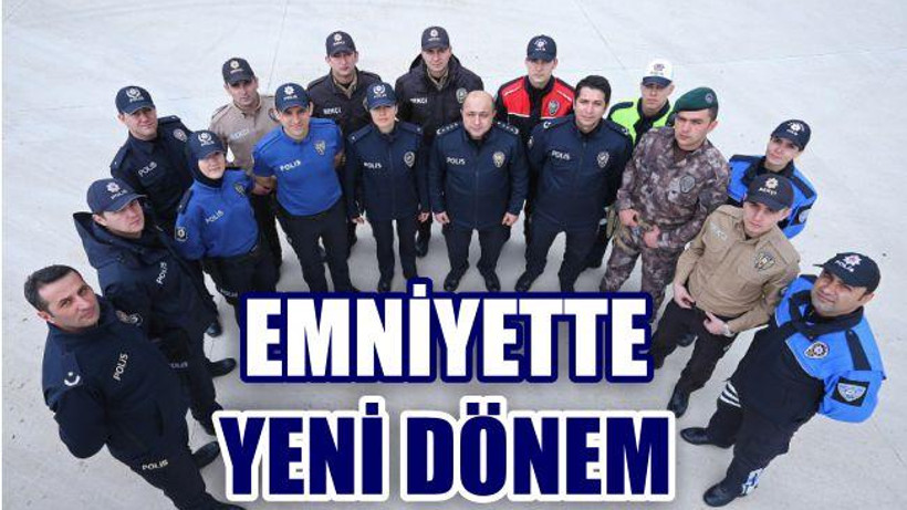 EMNİYET MÜDÜRLÜĞÜNDE KIYAFETLER DEĞİŞTİ