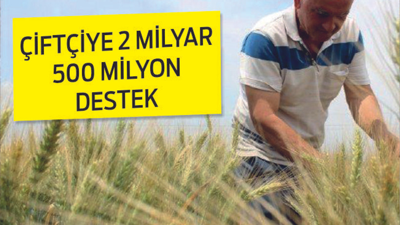 Erdoğan: Çiftçiye 2 milyar 35 milyon destek