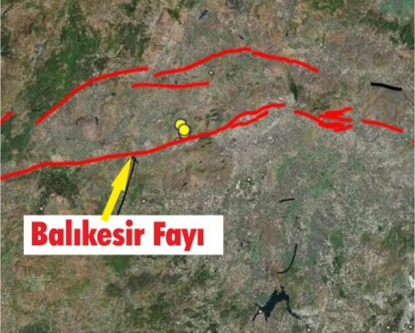 Balıkesir'in Hangi Mahallesinde Fay Hattı Geçiyor?