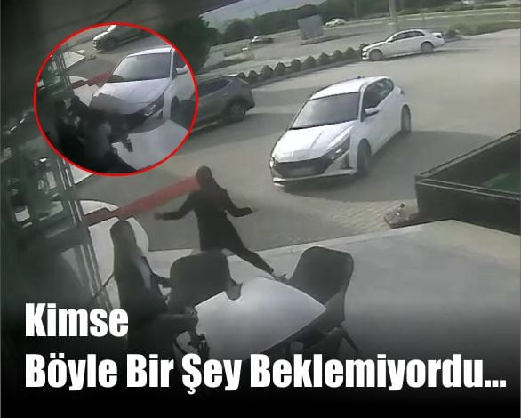 Her Şey Saniyeler İçinde Oldu! Motosiklete Çarpıp Mağazaya Daldı!